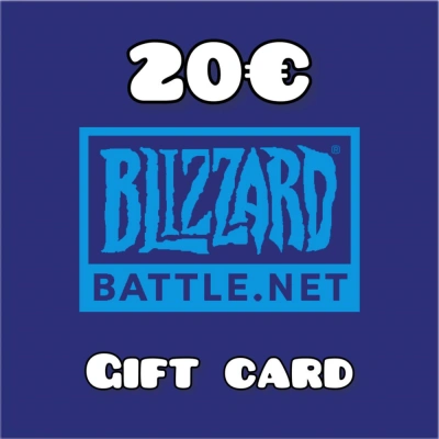 🔥 Blizzard Gift Card 20 EUR (Официальный 🔑 КЛЮЧ EU)